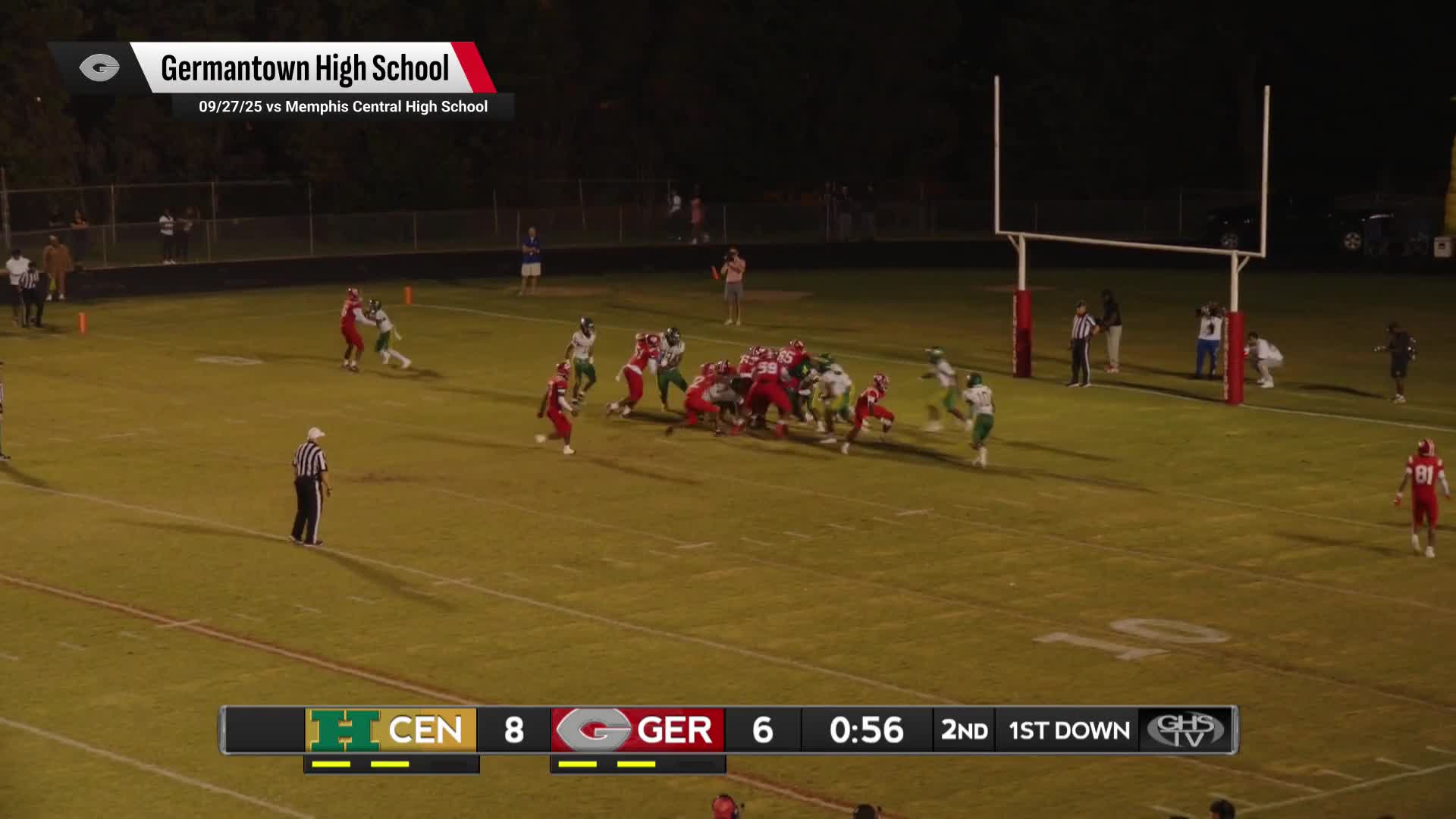 Football Recap: Germantown Snaps Six-Game Streak of Wins at Home + How To Watch