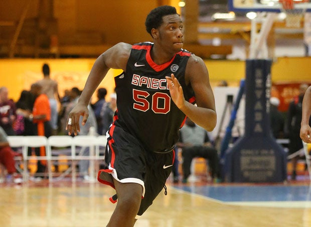 Bruising big man Caleb Swanigan, once considered an elite football prospect, earned a spot on USA Basketball's FIBA U17 World Championship team headed to Dubai.