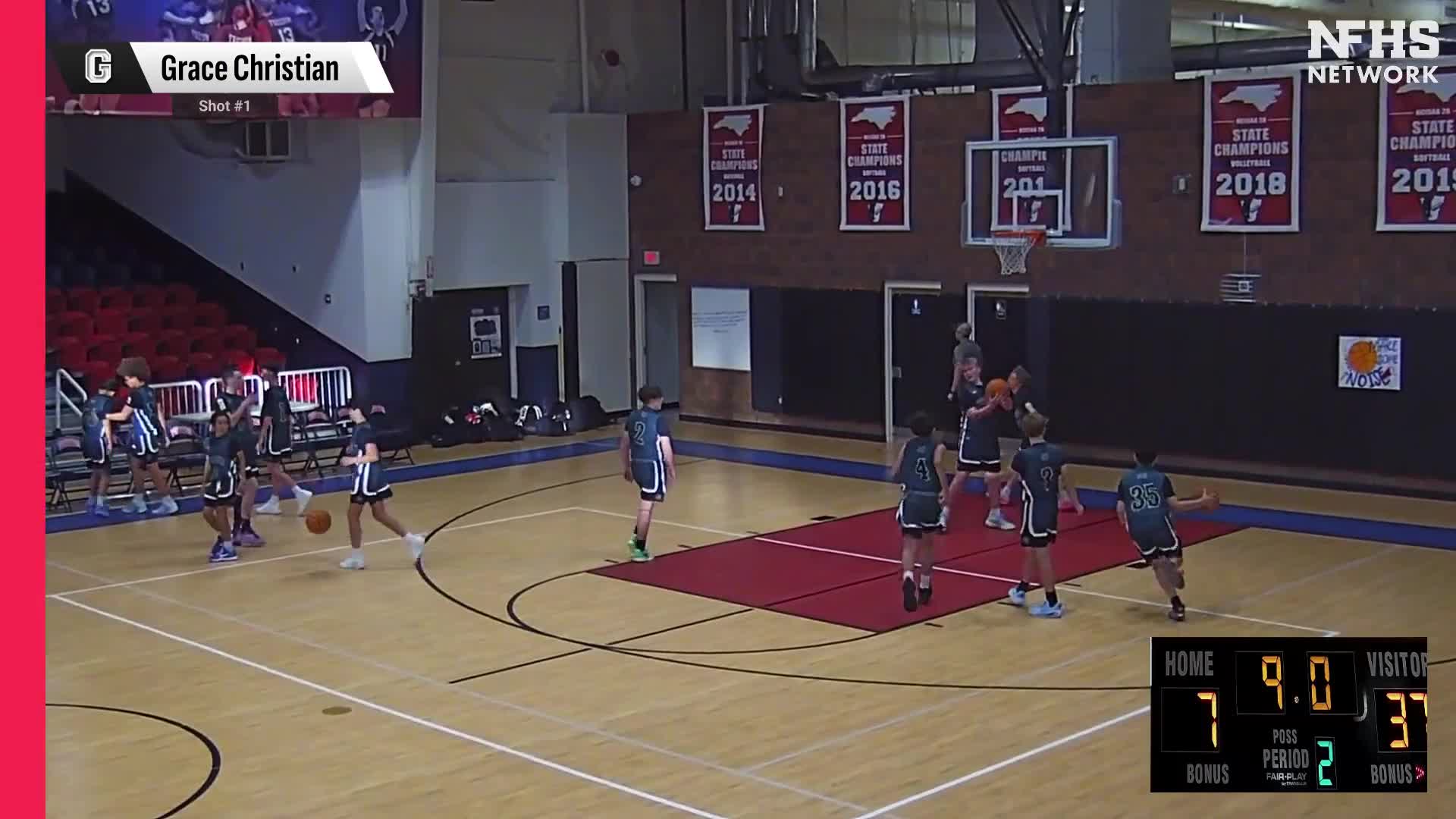 Basketball Recap: Josiah Currie's Big Game Can't Quite Lead Grac