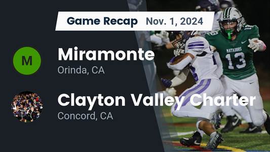 Football Game Preview: Miramonte Matadors vs. Benicia Panthers