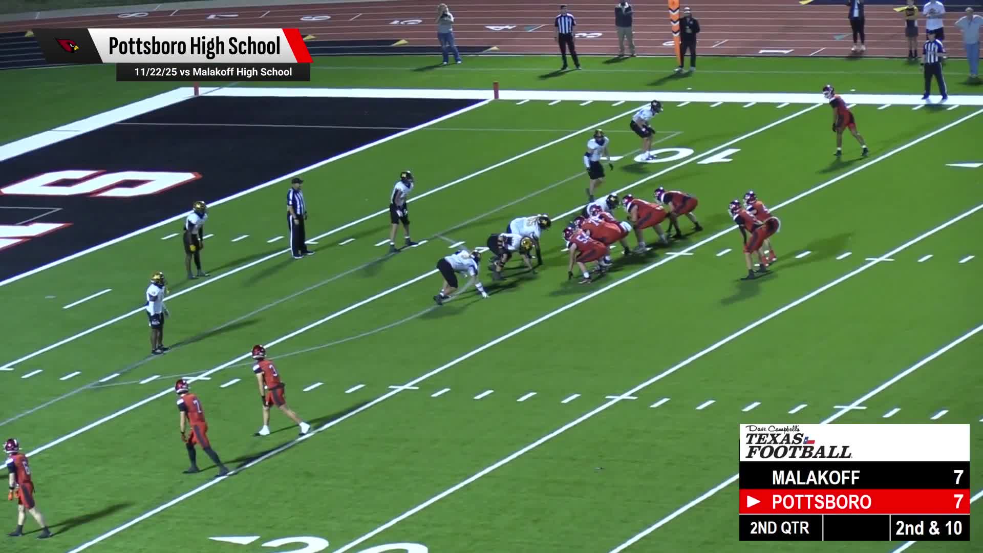 Football Recap: Pottsboro Beats Whitney for Their 11th Straight  Victory + How To Watch