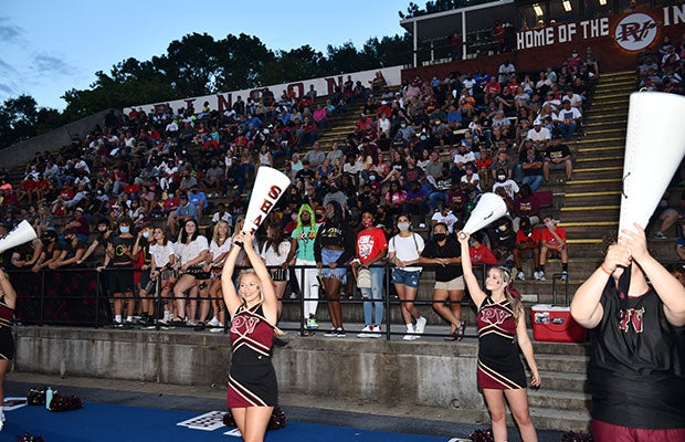 A big crowd sat through a game that last well over three hours thanks in part to a 45-minute lightning delay.