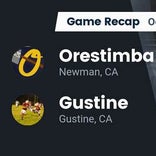 Football Game Recap: Gustine Reds vs. Orestimba Warriors