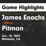Pitman has no trouble against Enochs