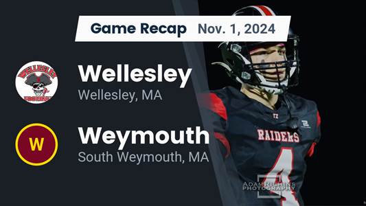 Football Game Preview: Wellesley Raiders vs. Catholic Memorial K