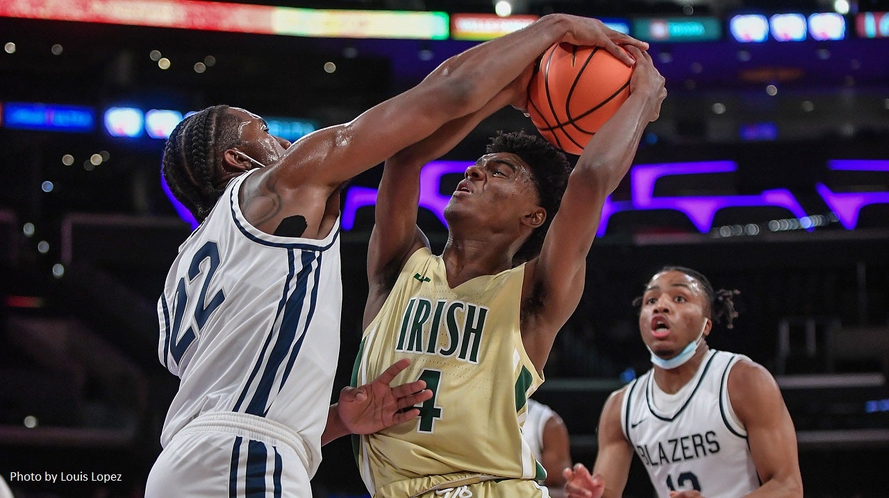 High school basketball: Bronny James leads Sierra Canyon past St. Vincent-St. Mary 71-53 on ESPN game