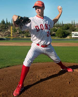 Pitcher Stephen Gonsalves
