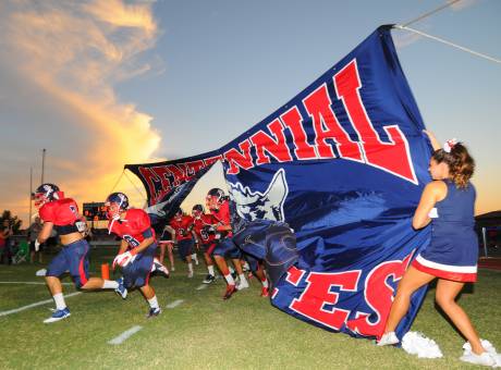Centennial is undefeated so far, and will battle Willow Canyon in one of the state's top games this week.