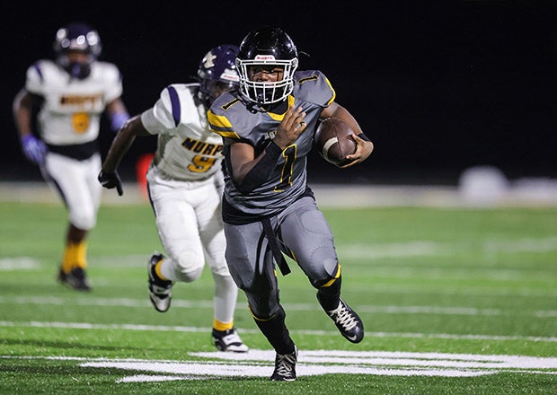 Williamson running back Todrick Withers and teammates were off to the races early and often last week in a 100-0 win over Murphy. In Murphy's defense, Williamson has done that to everybody it has played this season, outscoring opponents 311-14 en route to a 5-0 start. (PHOTO: Michael Odendahl)