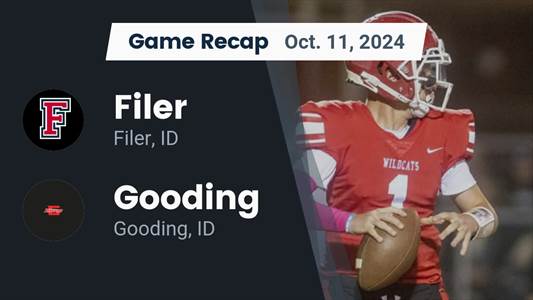 Football Recap: Rio Curtis Leads Gooding to Victory over Wood Ri