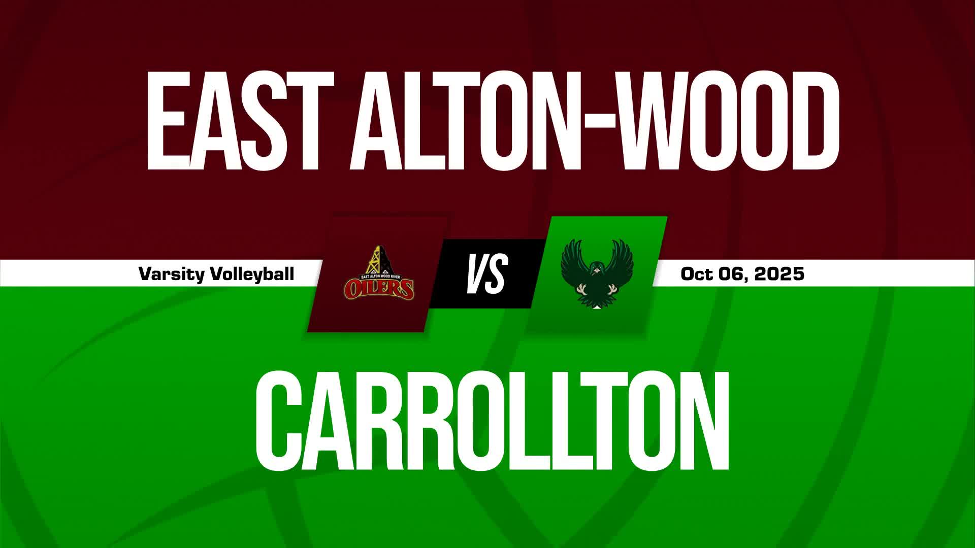 Volleyball Recap: Carrollton Beats East Alton-Wood River for The