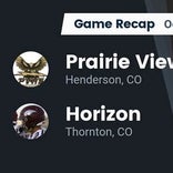 Football Game Recap: Horizon Hawks vs. Prairie View Thunderhawks