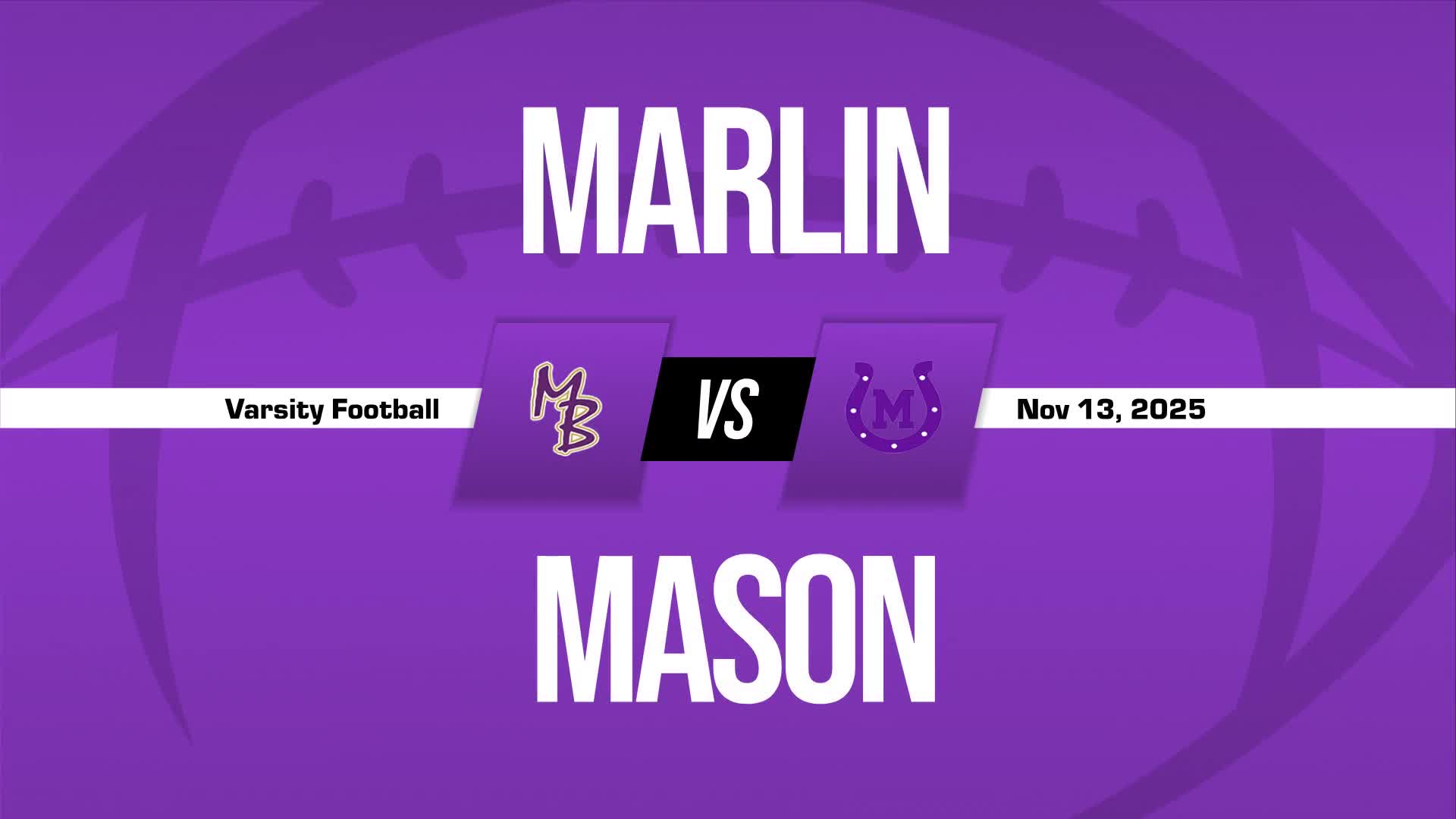 Football Game Preview: Mason Punchers vs. Schulenburg Shorthorns + How To Watch