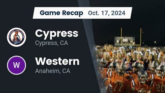 Football Game Preview: Cypress Centurions vs. El Modena Vanguard