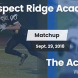 Football Game Recap: The Academy vs. Prospect Ridge Academy