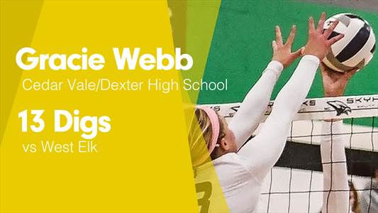 Softball Recap: Cedar Vale/Dexter wins going away against Udall