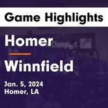 Winnfield snaps three-game streak of wins at home