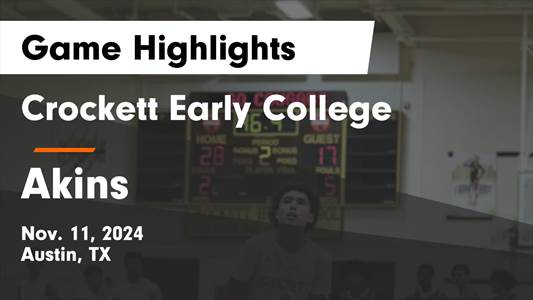 Basketball Recap: Akins Skates Past Cedar Creek with Ease