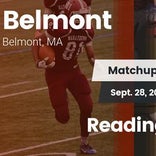 Football Game Recap: Belmont vs. Reading Memorial