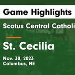 Basketball Game Recap: Scotus Shamrocks vs. St. Cecilia Bluehawks