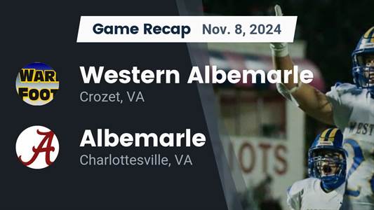 Football Recap: Albemarle's Win Ends Five-Game Losing Streak on 