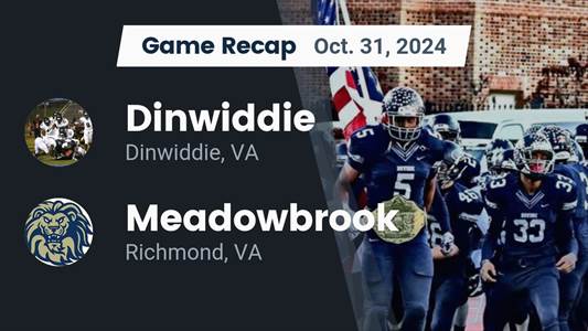 Football Game Preview: Dinwiddie Generals vs. Matoaca Warriors