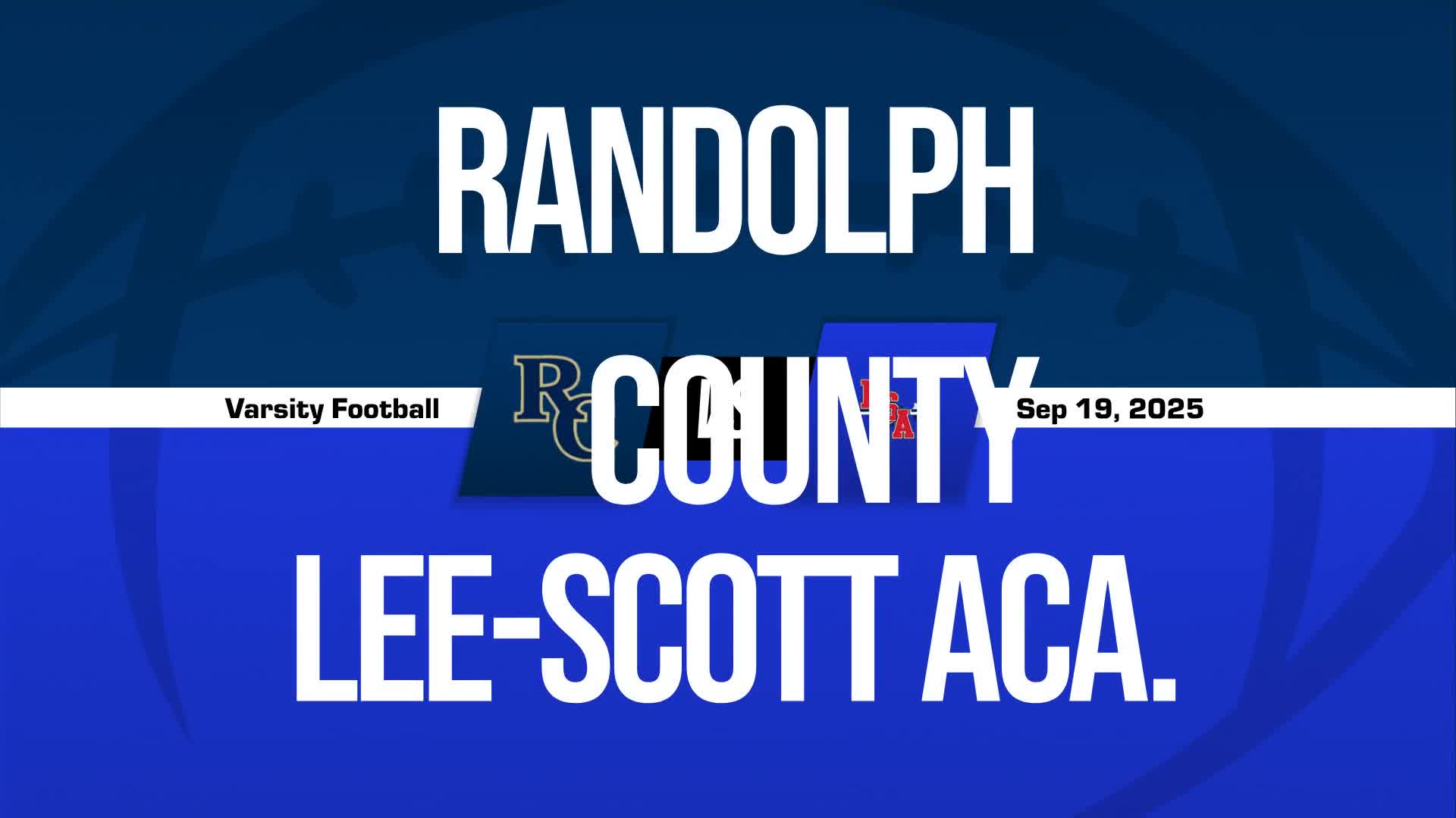 Football Recap: Three Straight Home  Victories for Randolph Coun