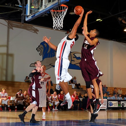 Despite his enormous 6-foot-8, 285-pound frame, there's not much Arik Armstead can't do on the basketball court.