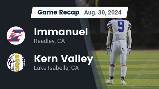 Football Game Recap: Kern Valley Takes a Loss