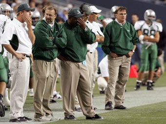 For much of the first five games of the 2004 season, the De
La Salle staff was befuddled.