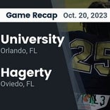 Football Game Recap: University Cougars vs. Hagerty Huskies
