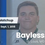 Football Game Recap: Bayless vs. St. Pius X
