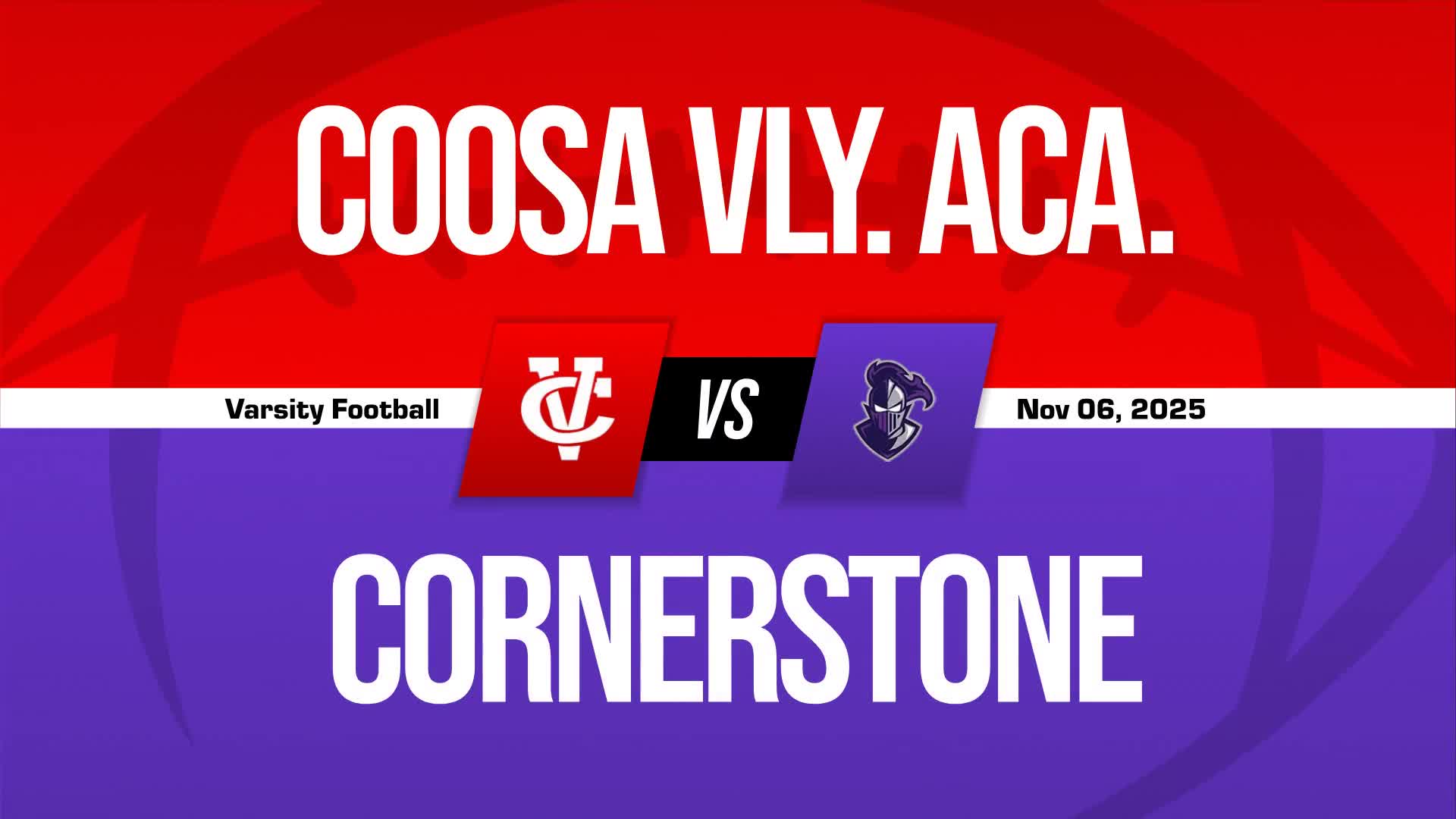 Football Game Preview: Cornerstone Christian Chargers vs. Escambia Academy Cougars