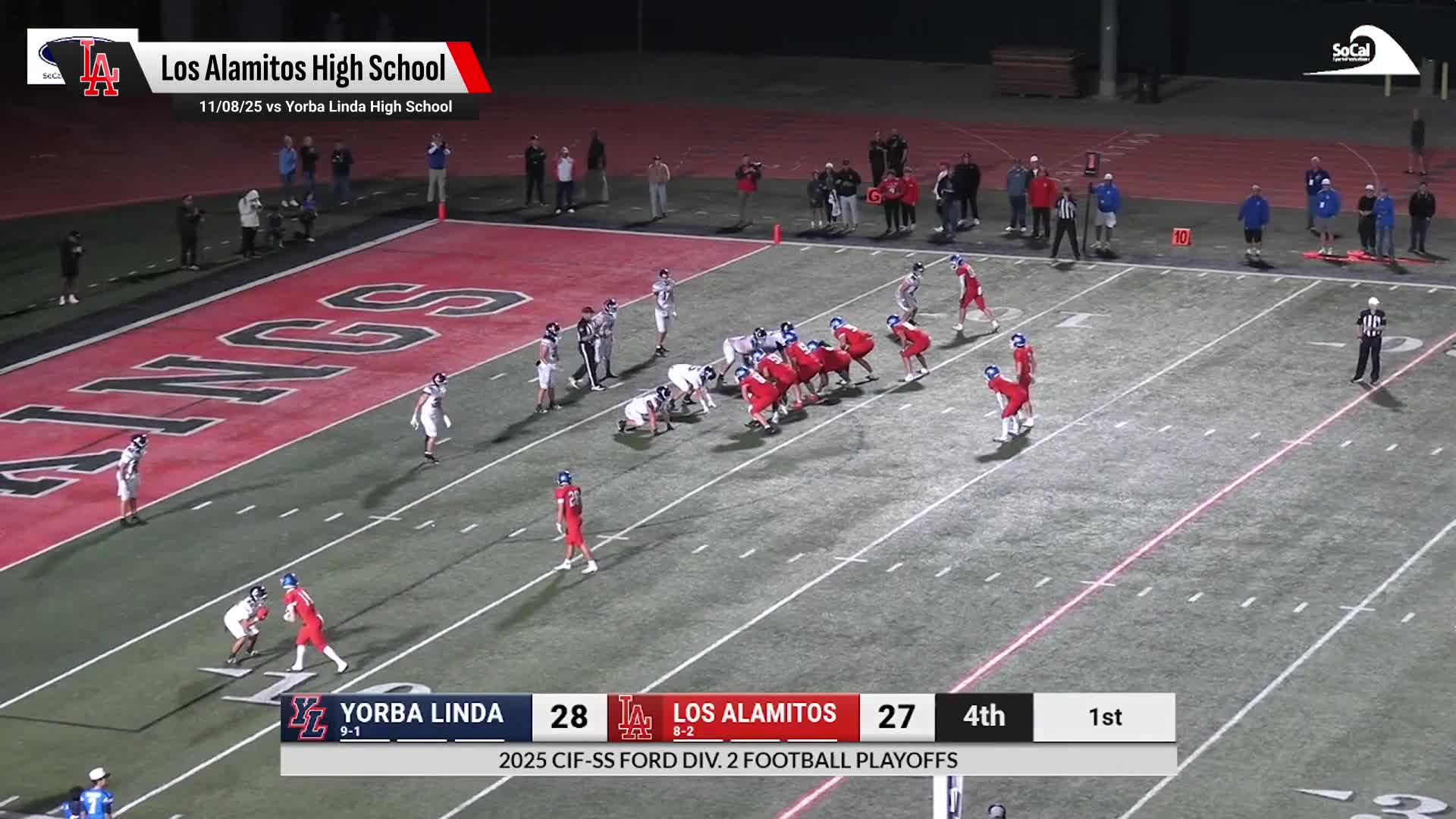 Football Recap: Los Alamitos Takes Down San Juan Hills in a Playoff Battle + How To Watch