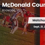 Football Game Recap: McDonald County vs. Nevada