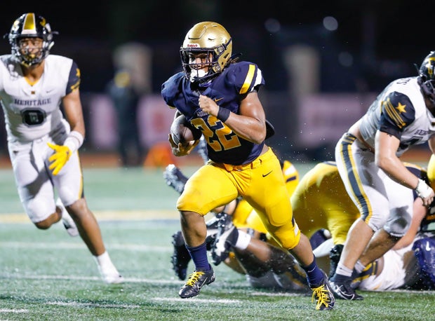 St. Thomas Aquinas running back Anthony Hankerson has picked up the workload in the playoffs. 