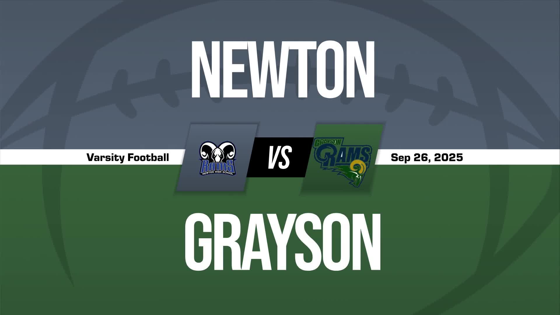Football Game Preview: Newton Rams vs. Grovetown Warriors