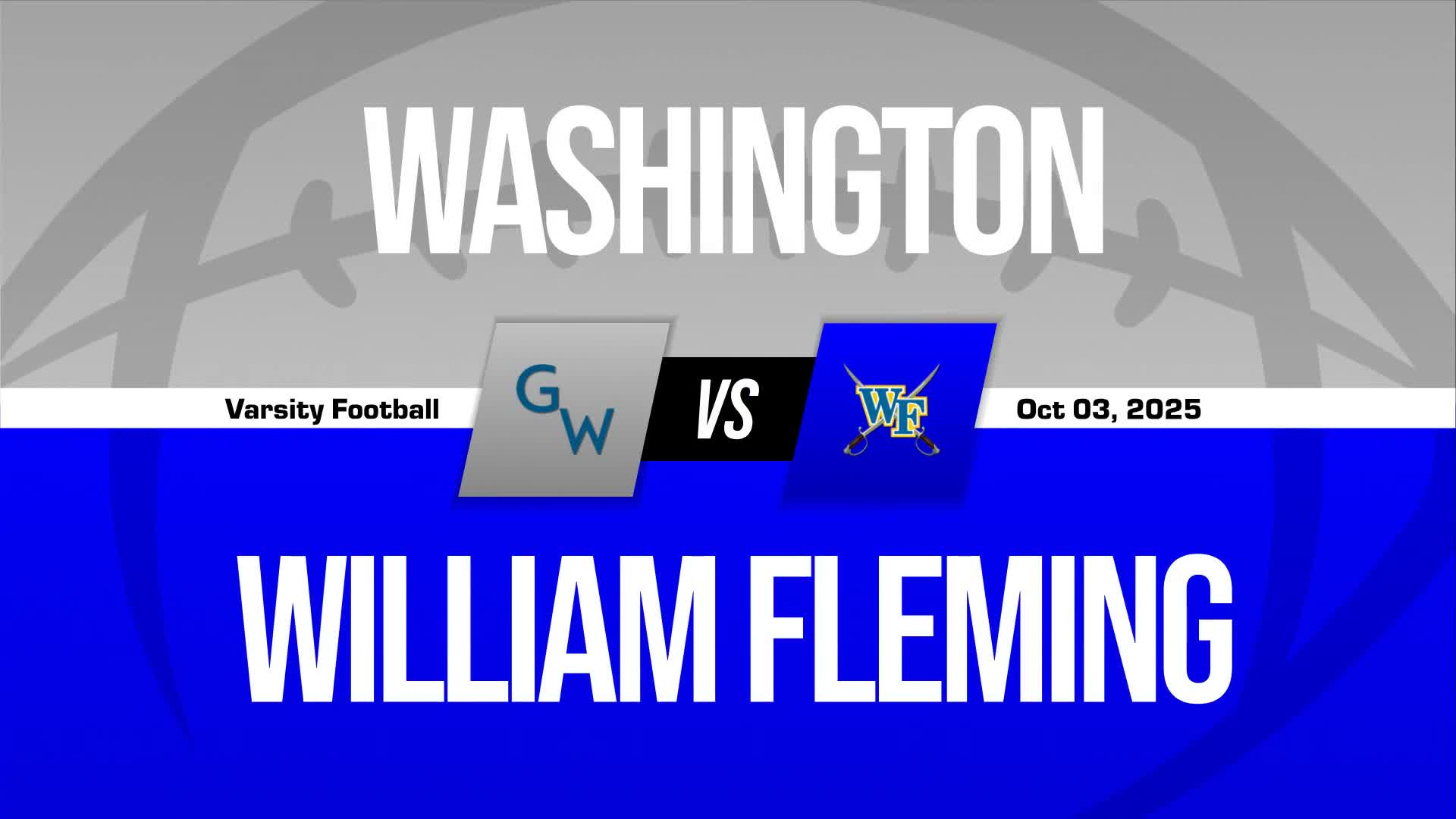 Football Recap: George Washington Skates Past Bassett with Ease