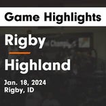 Basketball Game Recap: Rigby Trojans vs. Blackfoot Broncos