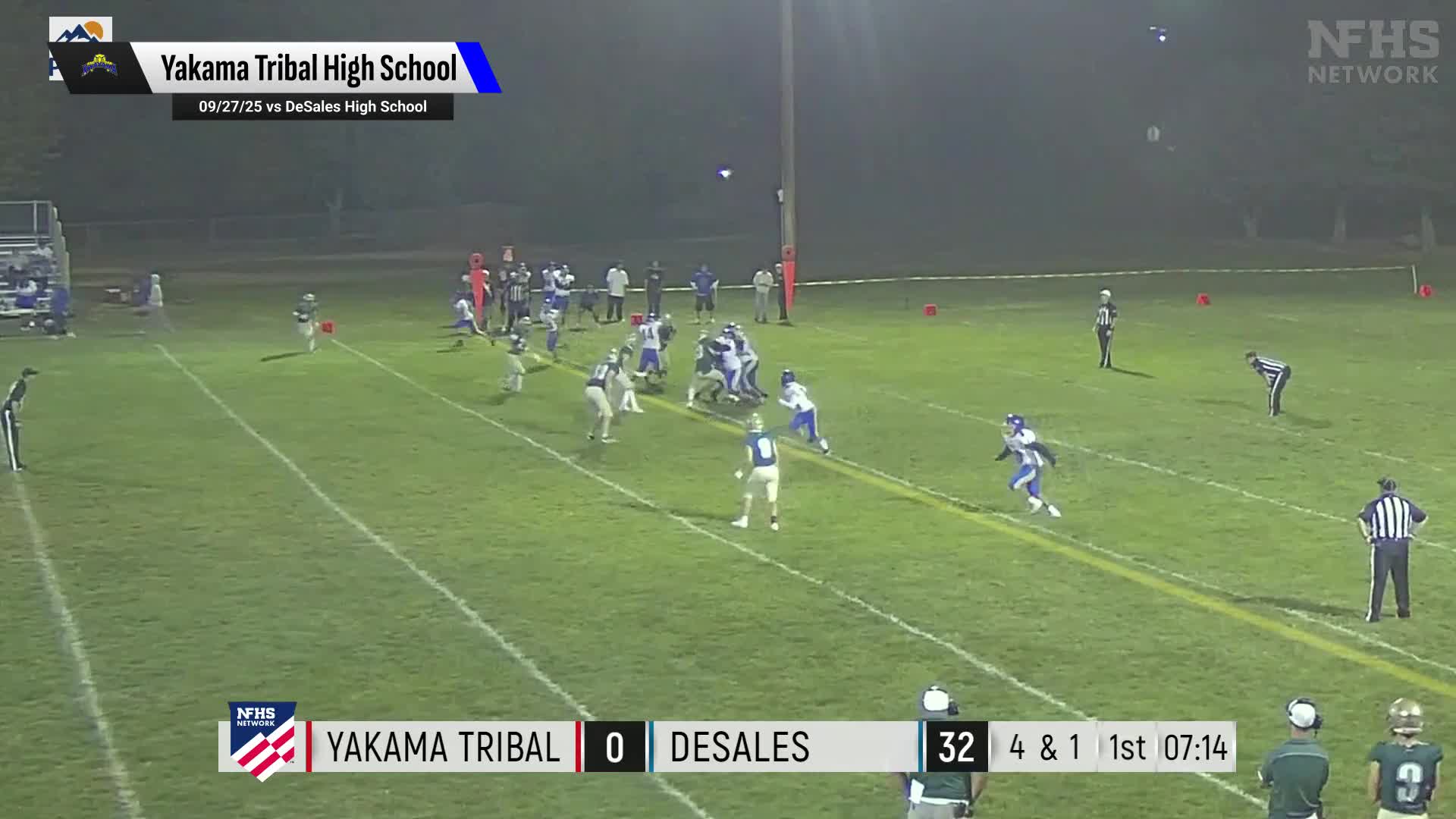 Football Recap: Yakama Nation Tribal Sets Scoring Season-High Against Selport