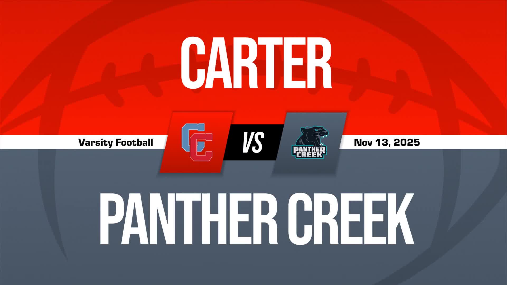 Football Game Preview: Panther Creek Panthers vs. Springtown Porcupines + How To Watch