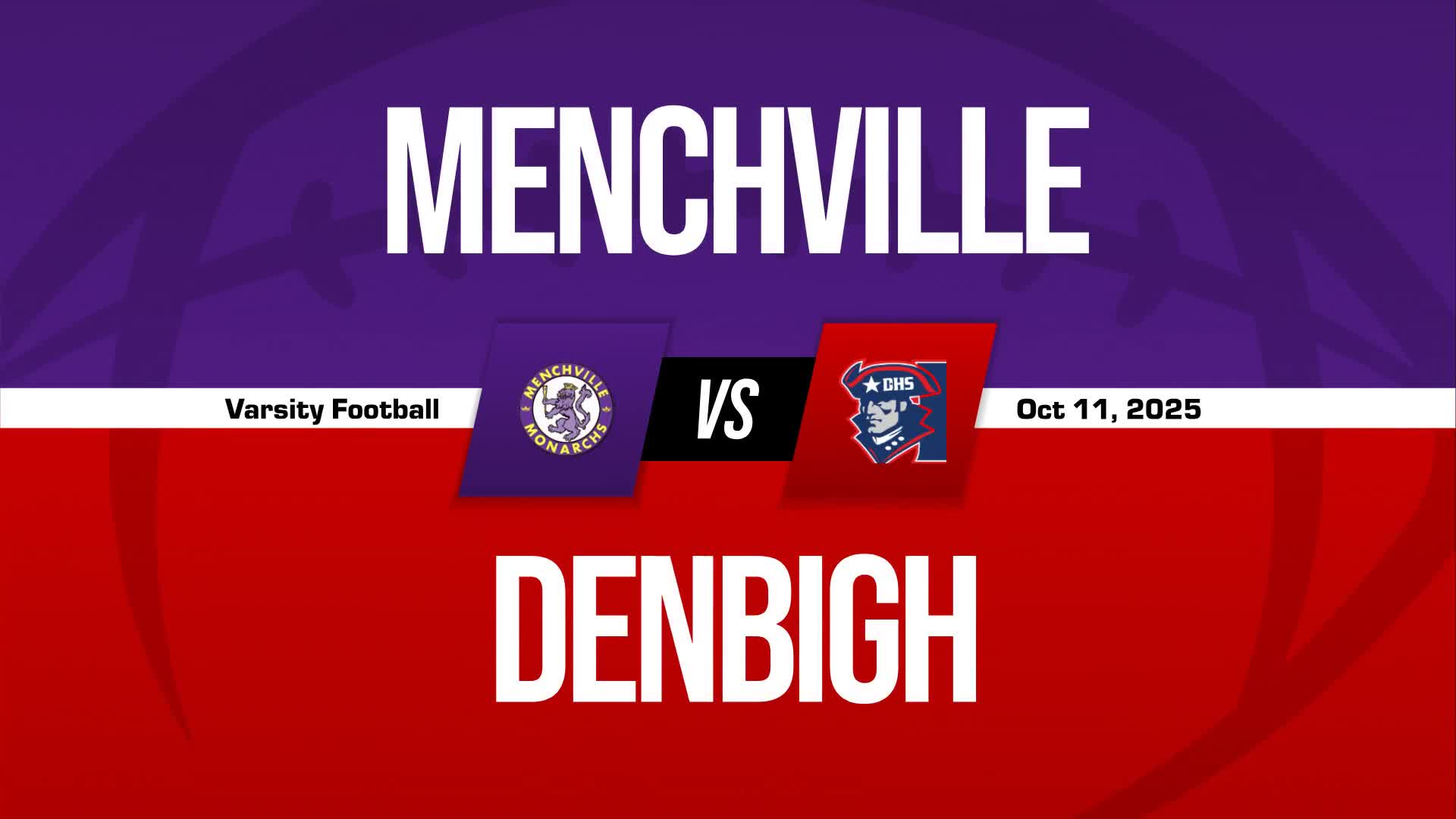 Football Recap: Denbigh Takes a Loss + How To Watch