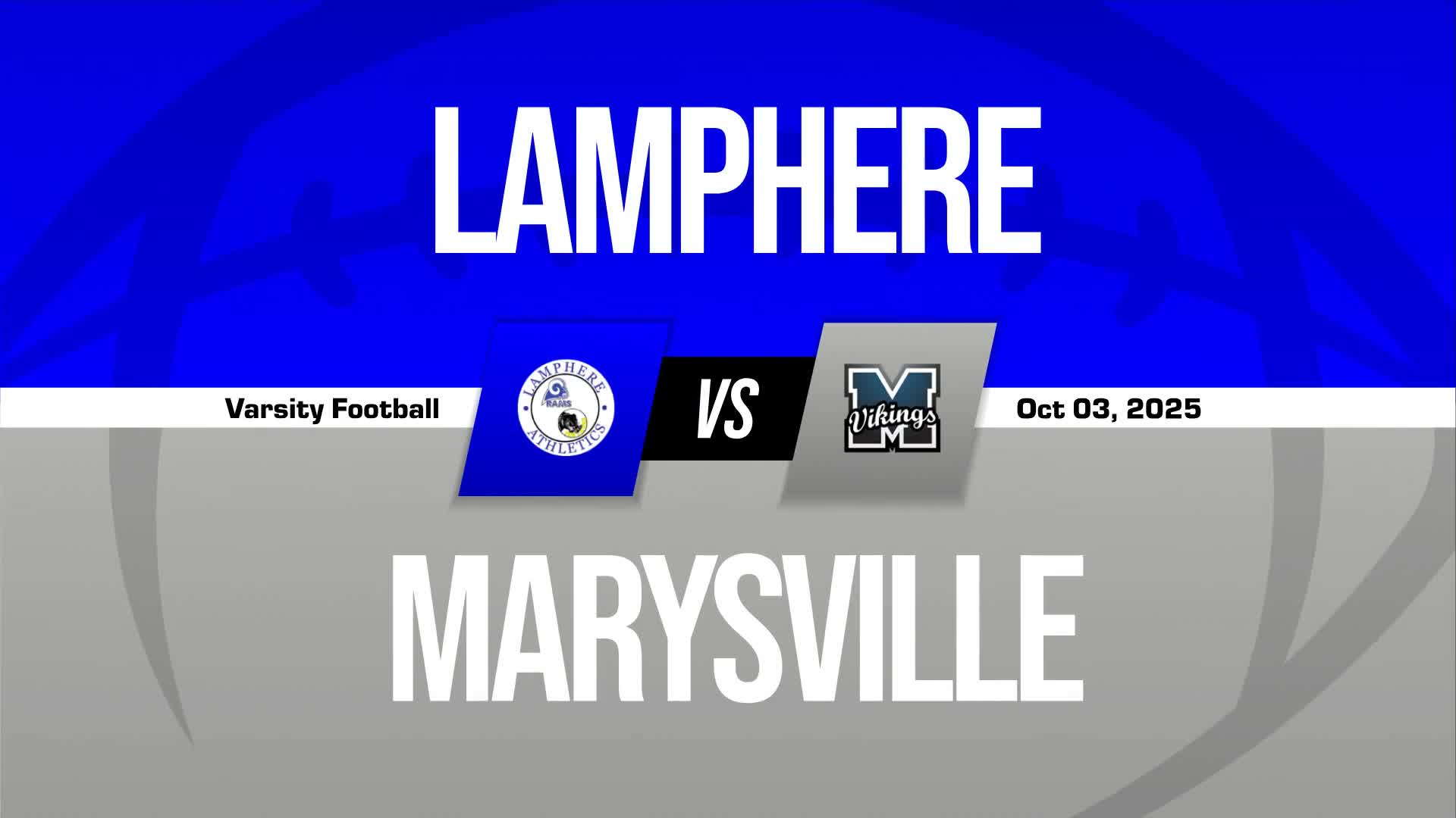Football Recap: Lamphere Piles Up the Points Against Lake Shore