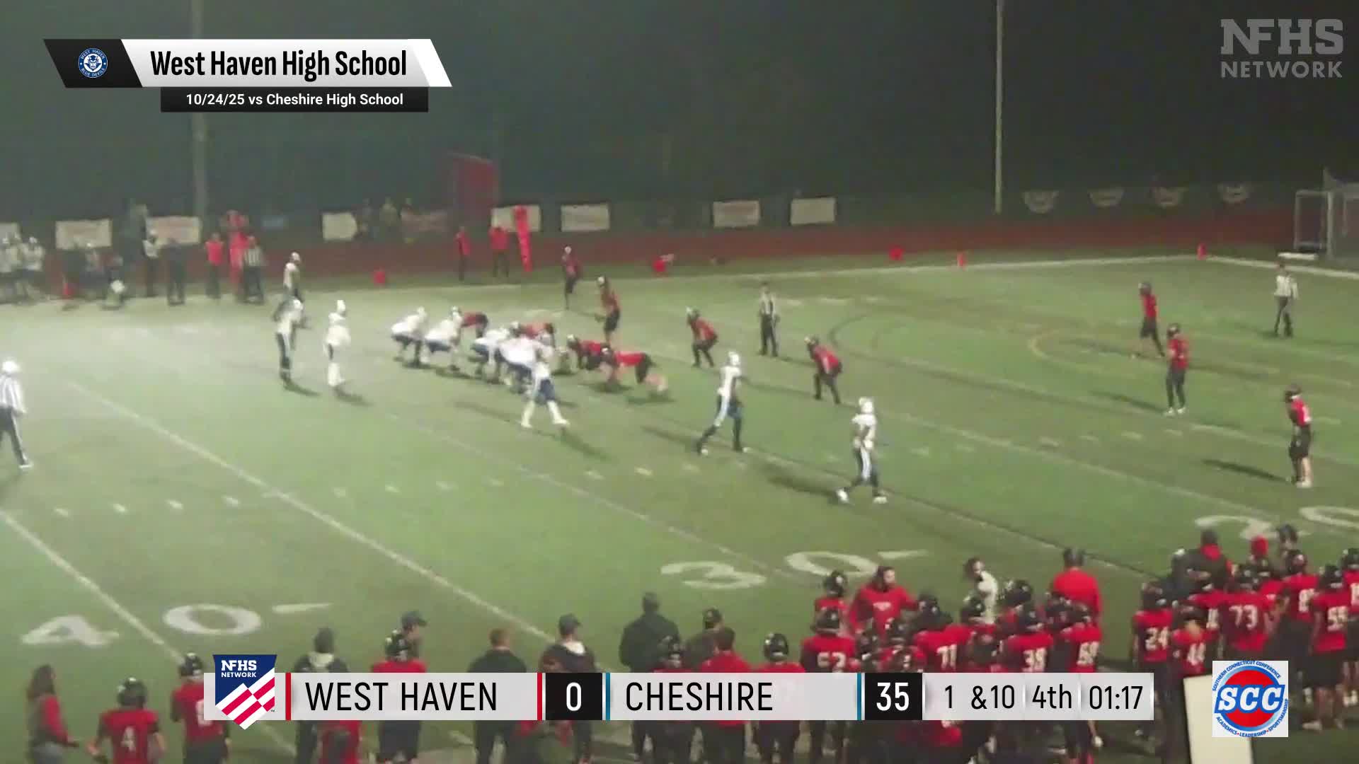 Football Recap: West Haven Comes Up Short