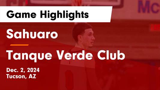 Basketball Game Preview: Tanque Verde Hawks vs. Rio Rico Hawks