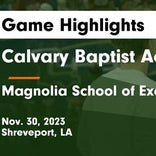 Calvary Baptist Academy vs. Evangel Christian Academy