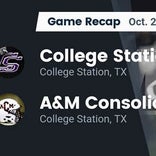 A&amp;M Consolidated vs. College Station