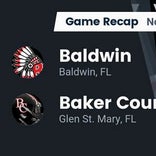 Football Game Recap: Baldwin Indians vs. Baker County Wildcats