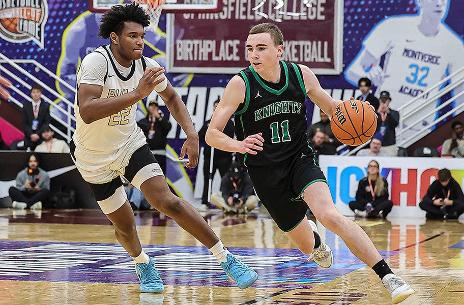 Mick Riordan is the grandson of Mike Riordan, who was a member of the 1970 New York Knicks championship team. (FILE PHOTO: Lonnie Webb)