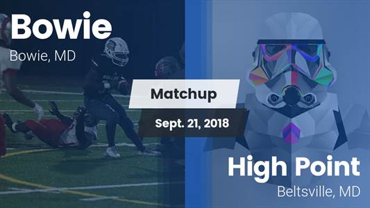 Football Game Recap: High Point vs. Bowie